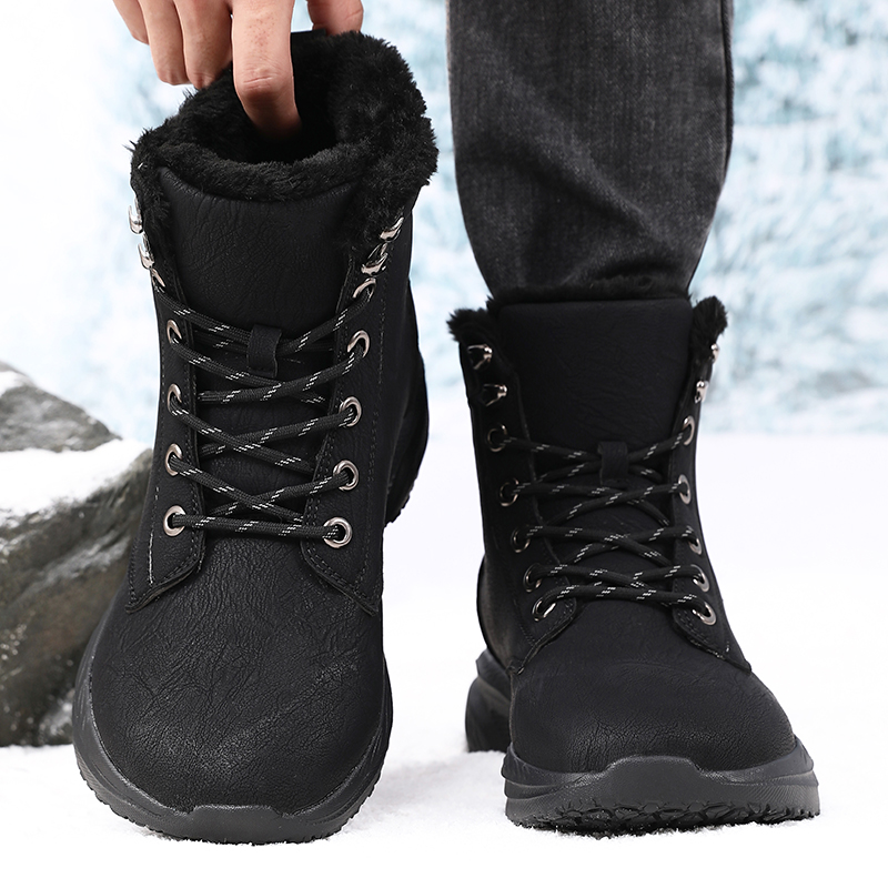 Men'S Fashion Running Shoes - Męskie zimowe buty śniegowce wodoodporne z