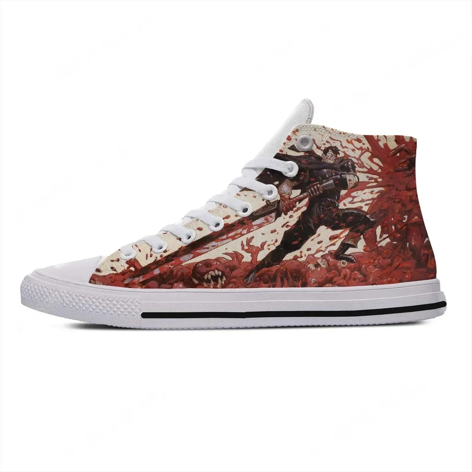 Men'S Fashion Running Shoes - Anime Berserk Guts Trampki za kostkę