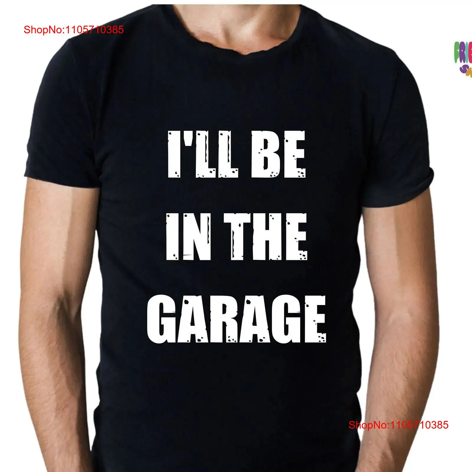 Men'S Fashion Garage - Śmieszna koszulka męska: Będę w garażu,