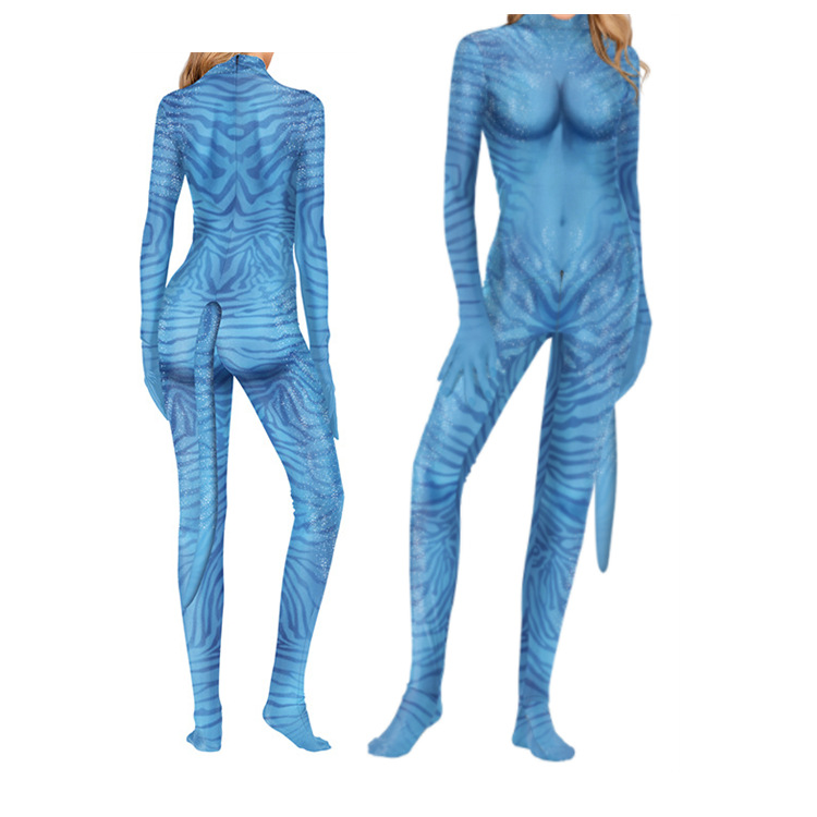 Mens Fashion Jumpsuit - Kostium Avatar: Droga Wody Cosplay Ogon