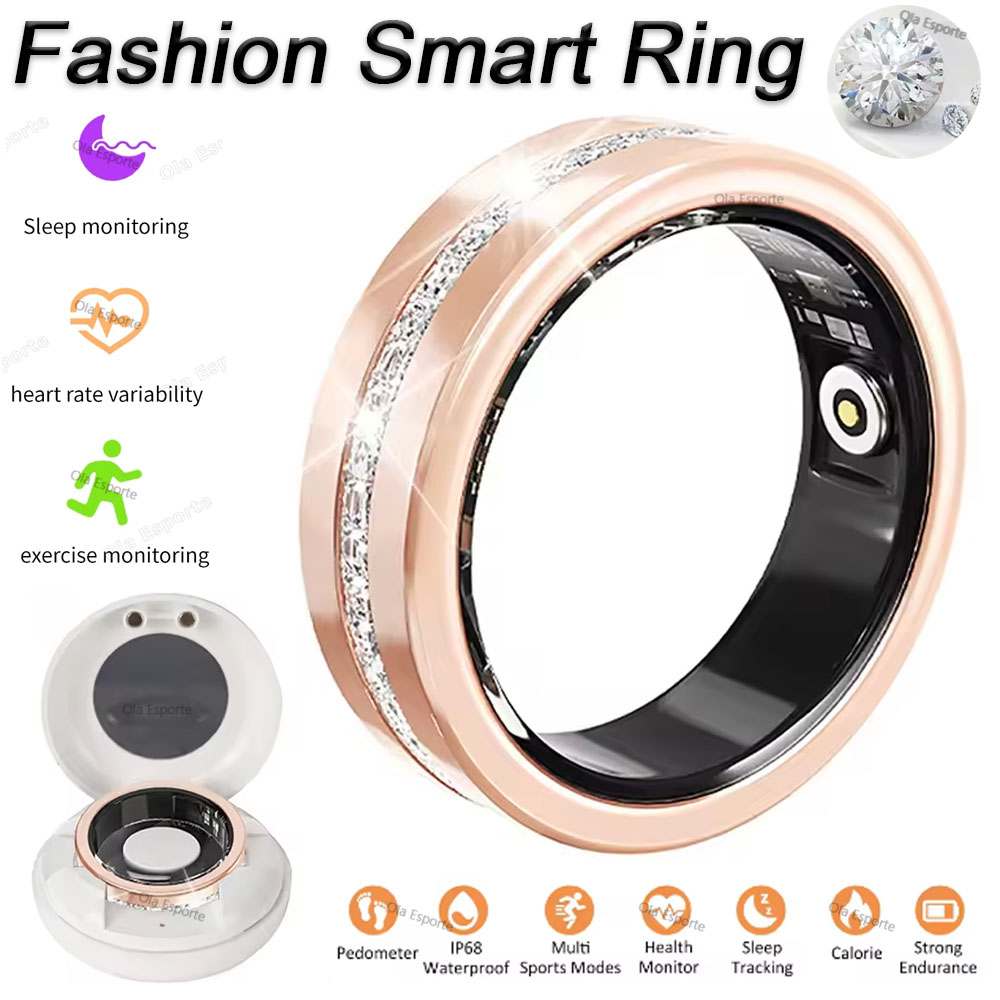 Men'S Fashion Rings - Nowy inteligentny pierścień 2025 dla kobiet,