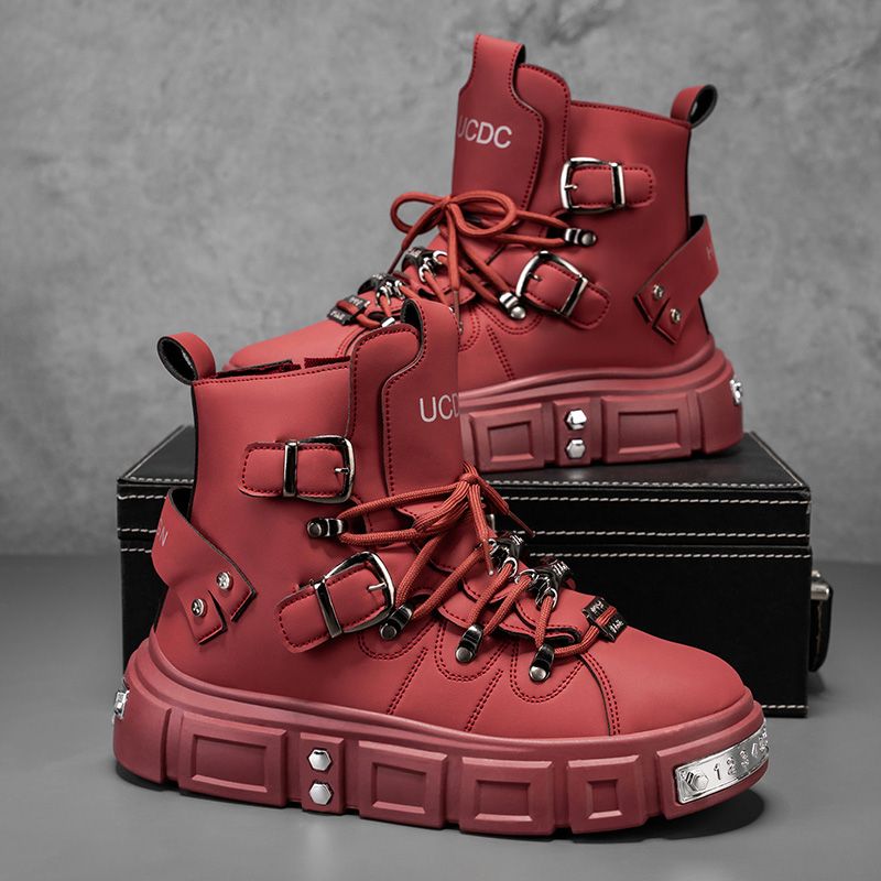Men'S Fashion For 45 Years Old - Oryginalne buty męskie w stylu punk,