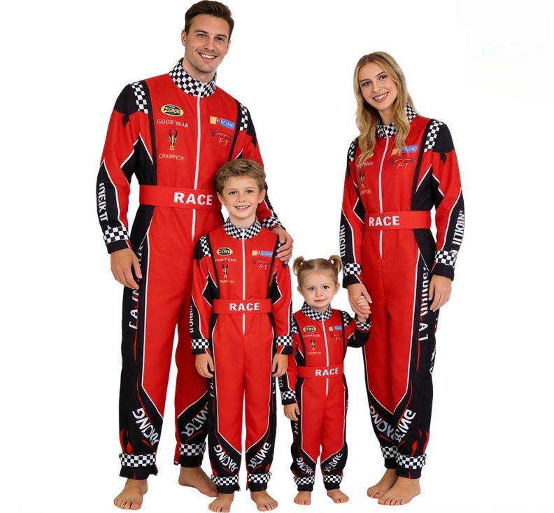 Mens Fashion Jumpsuit - Klasyczny strój wyścigowy jednoczęściowy dla mężczyzn