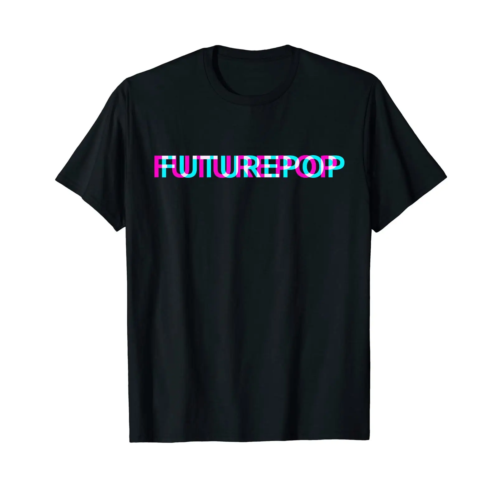 Men'S Fashion Genres - Koszulka Futurepop Music Genre Glitch Art