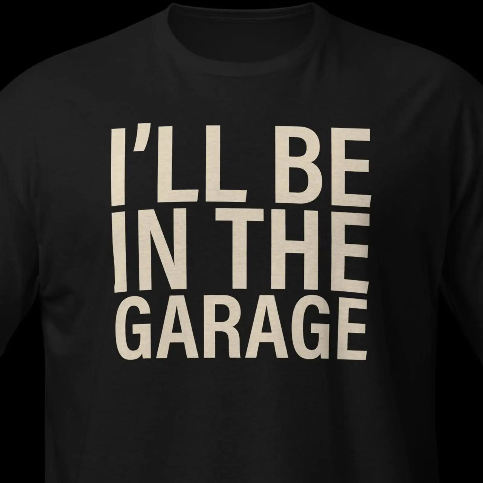 Men'S Fashion Garage - Koszulka I'll Be In The Garage