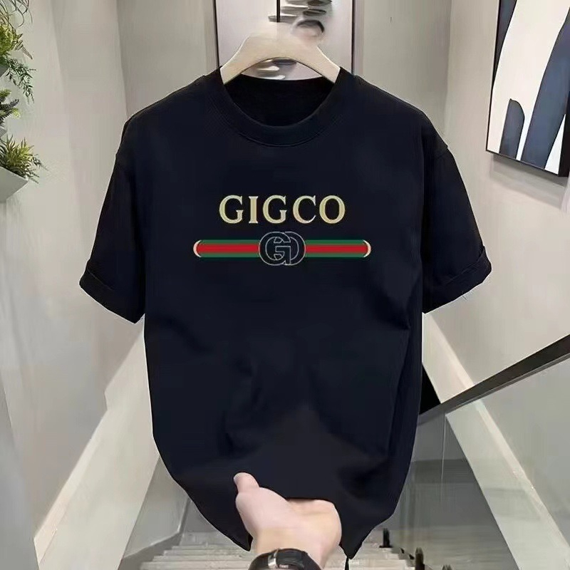 Men'S Fashion Nova - Męska koszulka z krótkim rękawem, bawełniana,