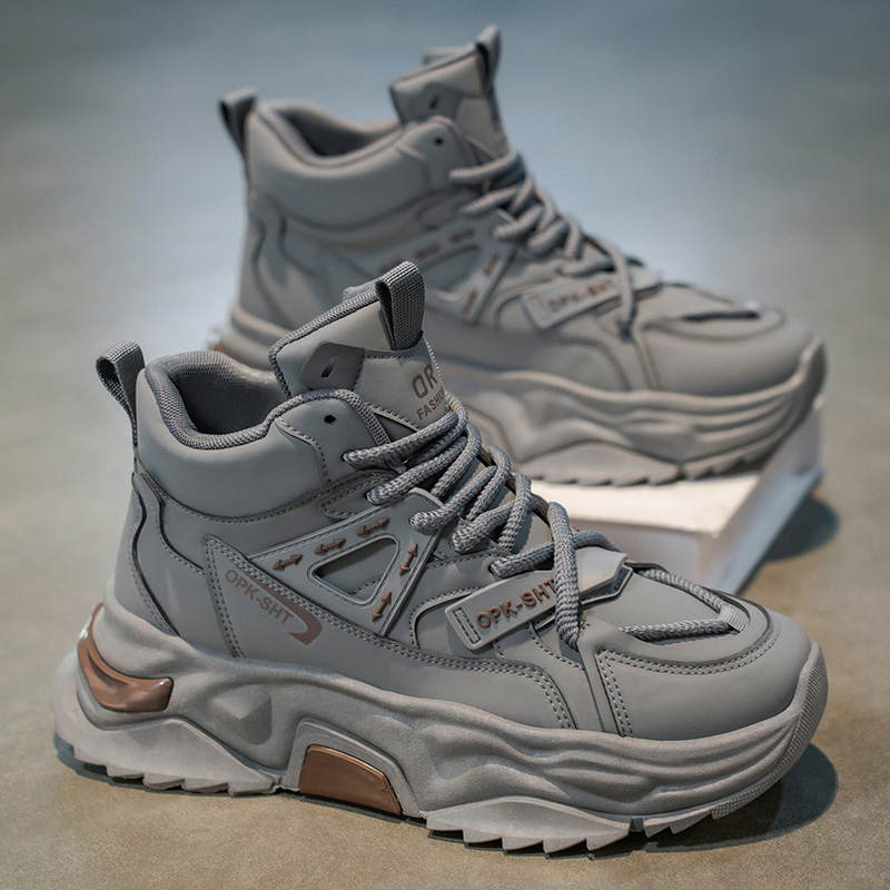 Men'S Fashion Running Shoes - Wysokie Oddychające Antypoślizgowe Męskie Obuwie Jesień