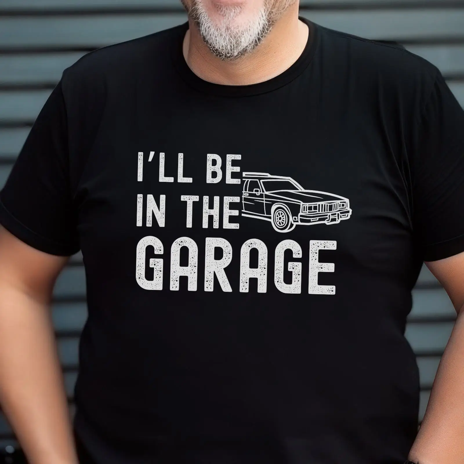 Men'S Fashion Garage - Zabawna koszulka garażowa Tata Mechanik vintage