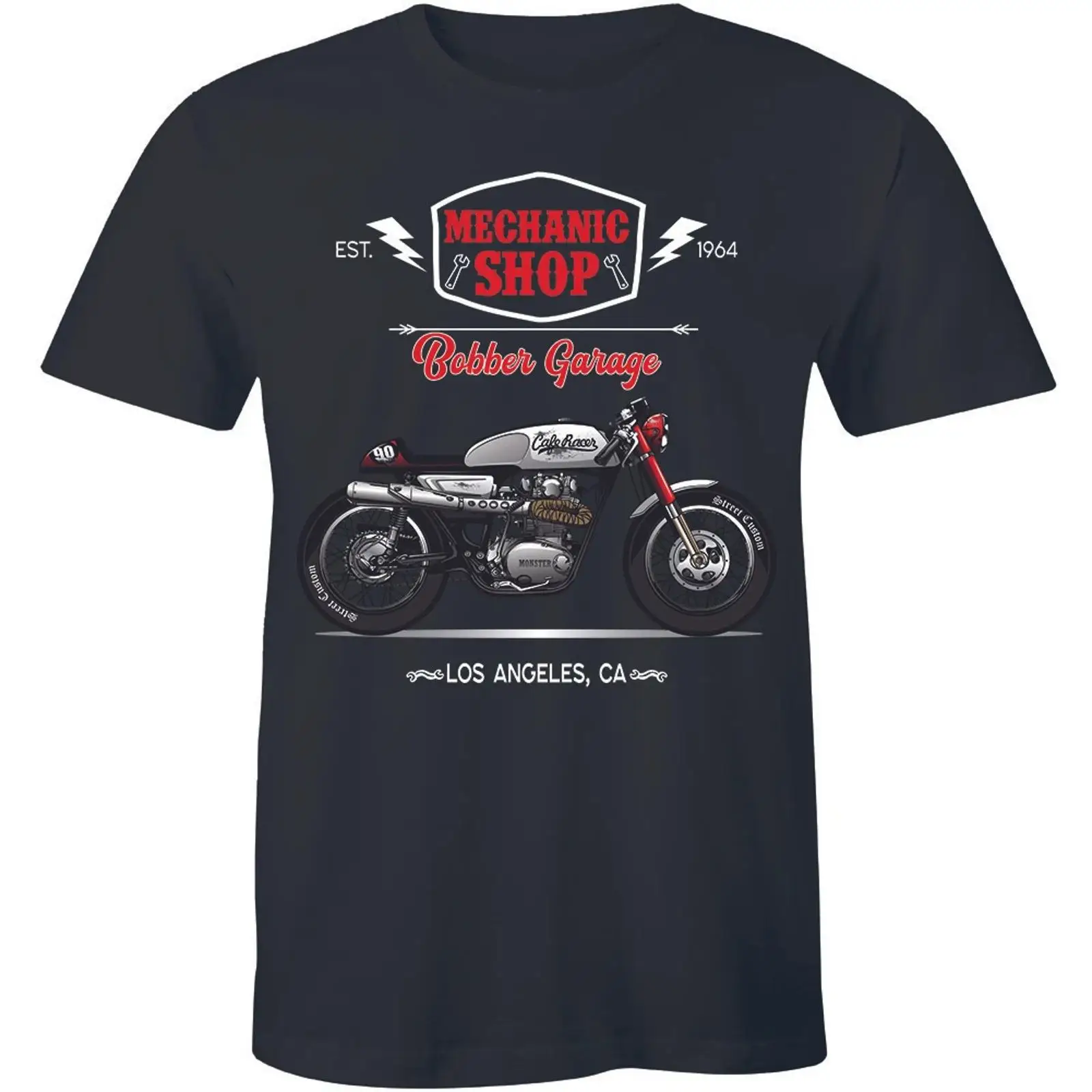 Koszulka Mechanic Shop Bobber  – Men'S Fashion Garage recenzja i cena