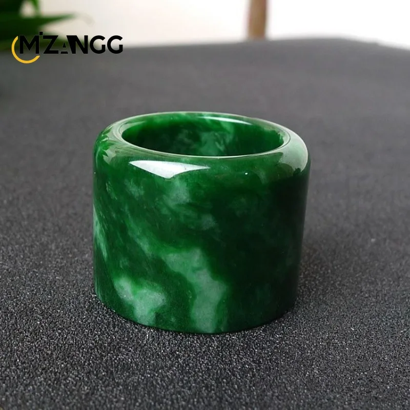 Naturalny Myanmar jadeitowy pi – Men'S Fashion Rings recenzja i cena