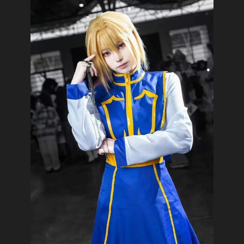 Anime HUNTER X HUNTER Kurapika – Mens Fashion Jumpsuit recenzja i cena