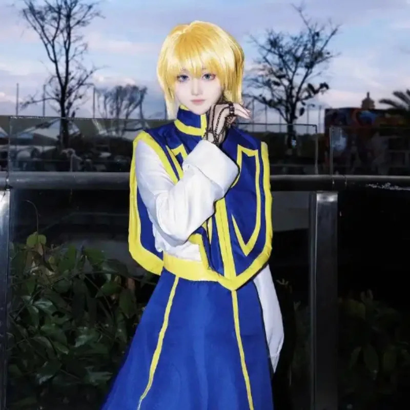 Anime HUNTER X HUNTER Kurapika – Mens Fashion Jumpsuit recenzja i cena