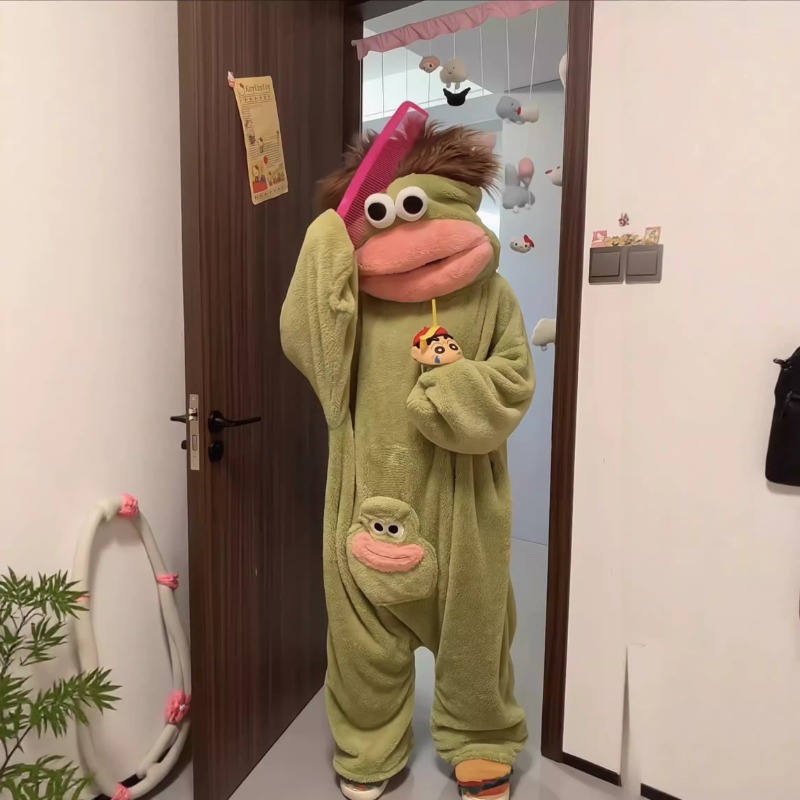 Ciepłe, grube piżamy onesie z  – Mens Fashion Jumpsuit recenzja i cena