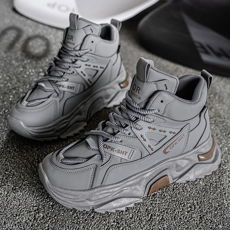Wysokie Oddychające Antypośliz – Men'S Fashion Running Shoes recenzja i cena