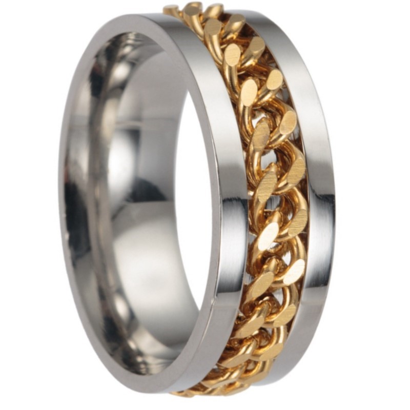 5 szt. Półfabrykatów pierścien – Men'S Fashion Rings recenzja i cena