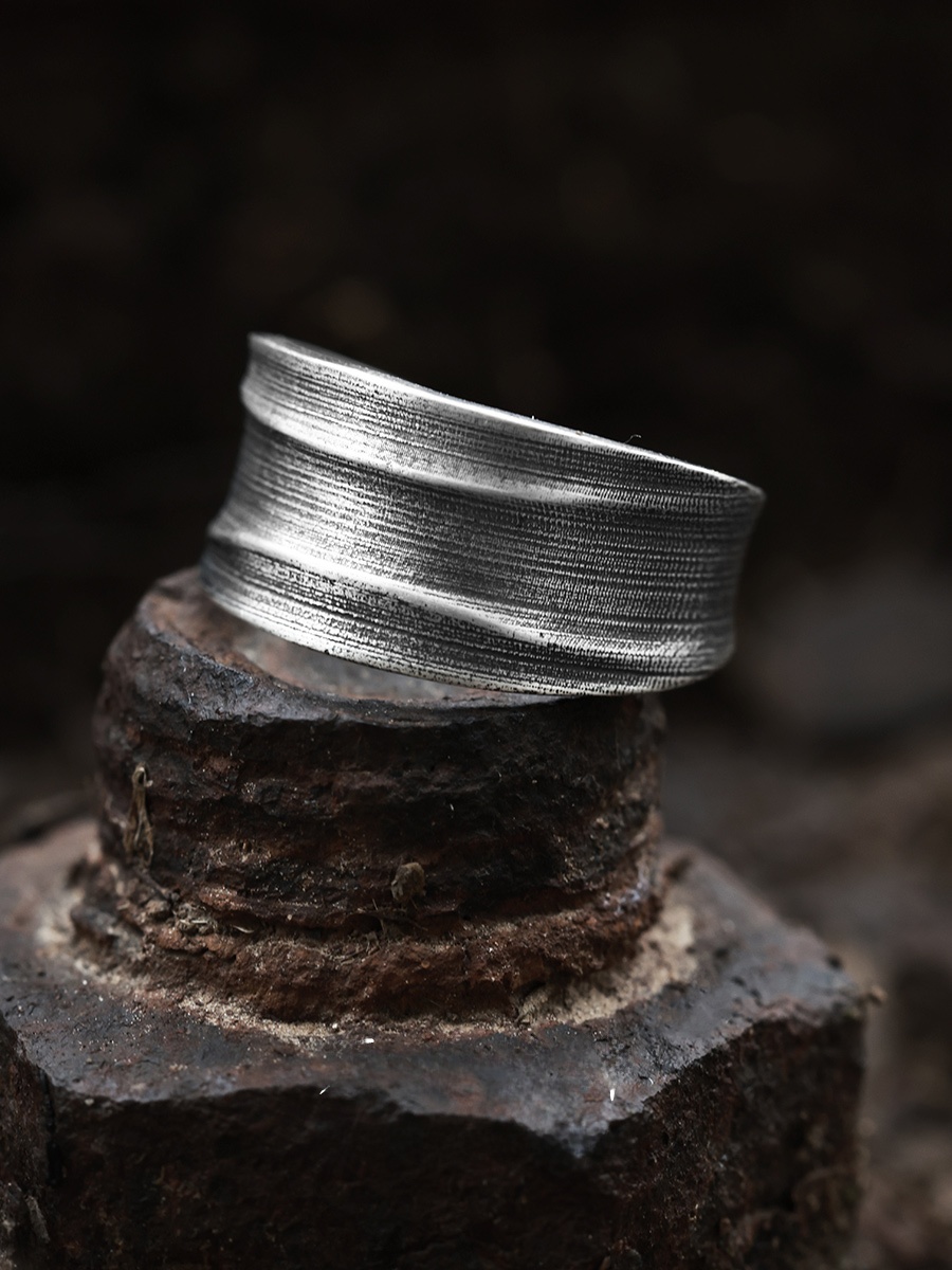 Oryginalny szeroki pierścień m – Men'S Fashion Rings recenzja i cena