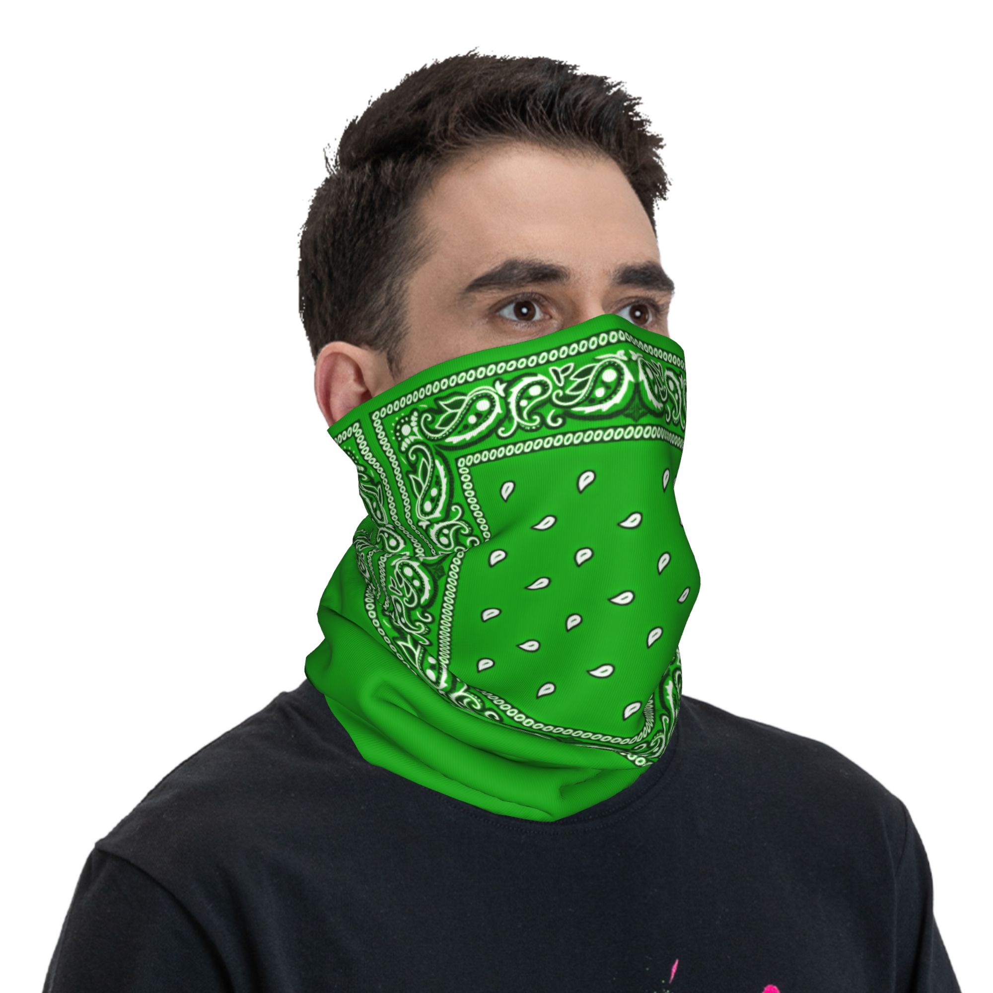Zielona Bandana Fajna Maska Ro – Men'S Fashion Rings recenzja i cena