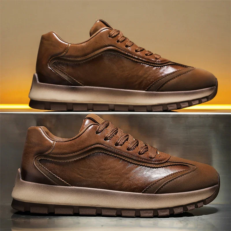 Luksusowe męskie sneakersy na  – Men'S Fashion Running Shoes recenzja i cena