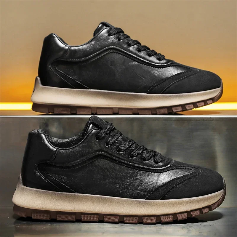 Luksusowe męskie sneakersy na  – Men'S Fashion Running Shoes recenzja i cena