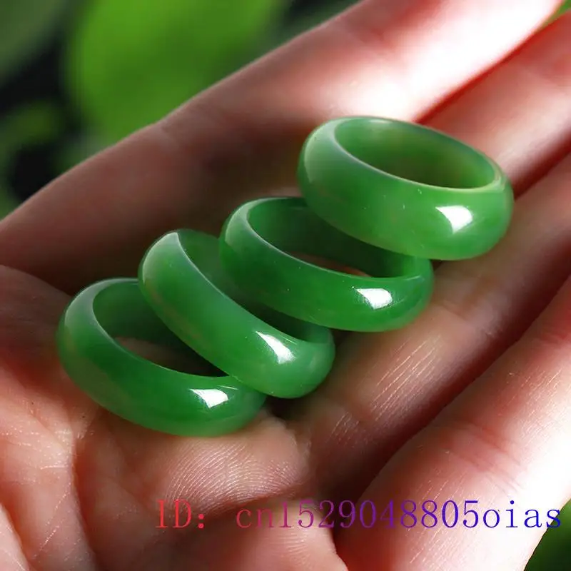 Naturalna zieleń Hetian Jade p – Men'S Fashion Rings recenzja i cena
